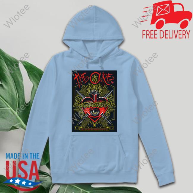 Official 2023 Tour Salt Lake City Event Shirt The Cure Merch 2023 Tour Salt Lake City Event Sweatshirt