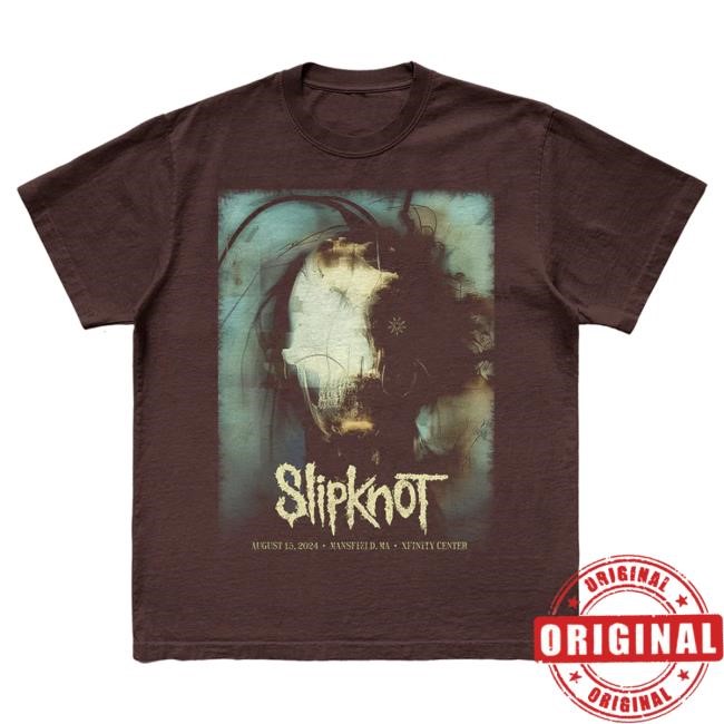 Official Slipknot Merch Store 2024 Tour Mansfield Tshirt Slipknot Clothing Shop
