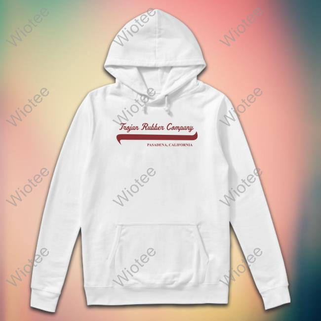 Official Trojan Rubber Company Pasadena California T Shirt