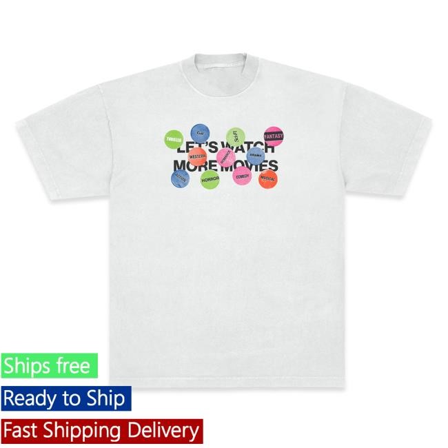 Official Super Yaki Let's Watch More Genre Tshirt SuperYaki