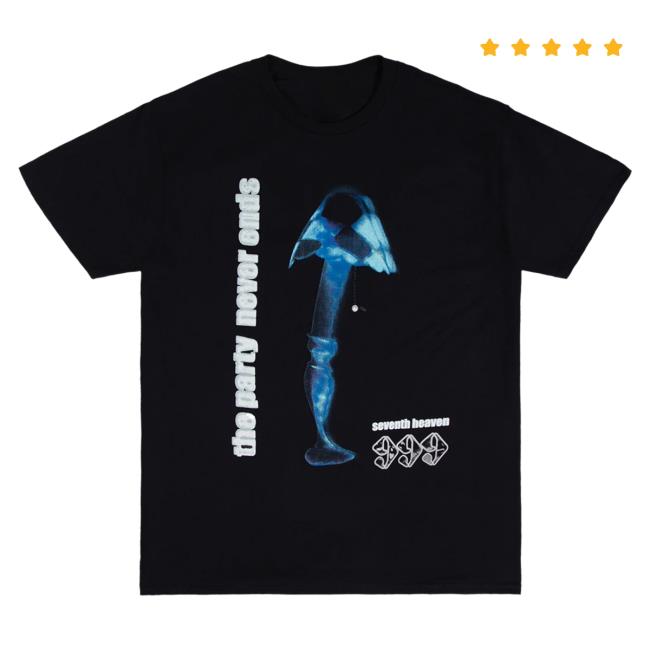 Official 999 Club Juice Wrld Merch Store Seventh Heaven Lamp Popover Shirt 999Club Clothing Juicewrld