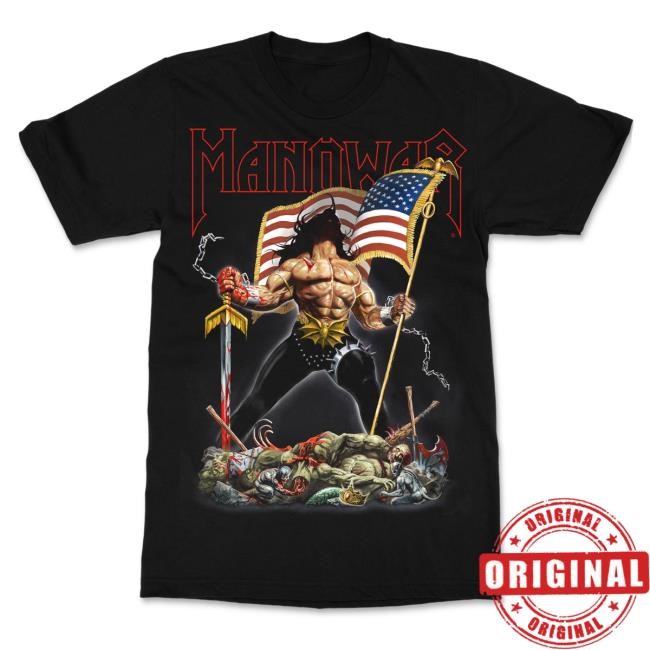 Manowar Top Shirt Warriors Of The World 2025 Manowar T Shirt Warriors Of The World 2025
