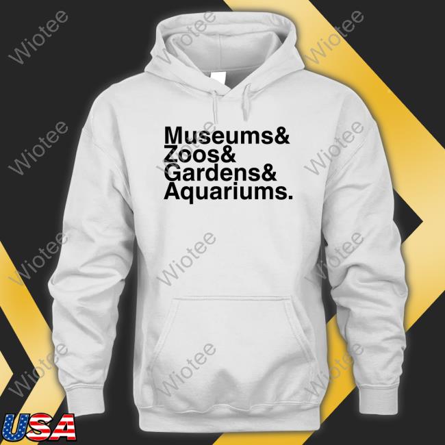 Dustin Growick Museums & Zoos & Gardens & Aquariums Tee Shirt
