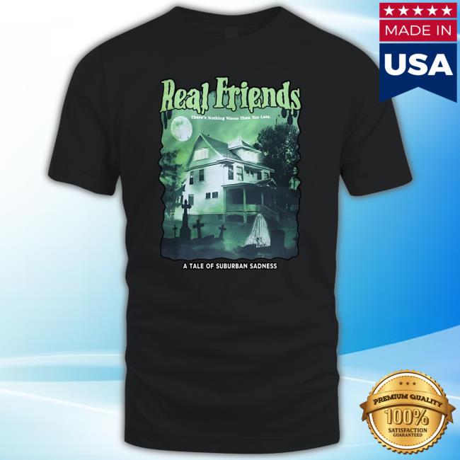 Real Friends Scary House Hoodie Real Friends Scary House Shirt