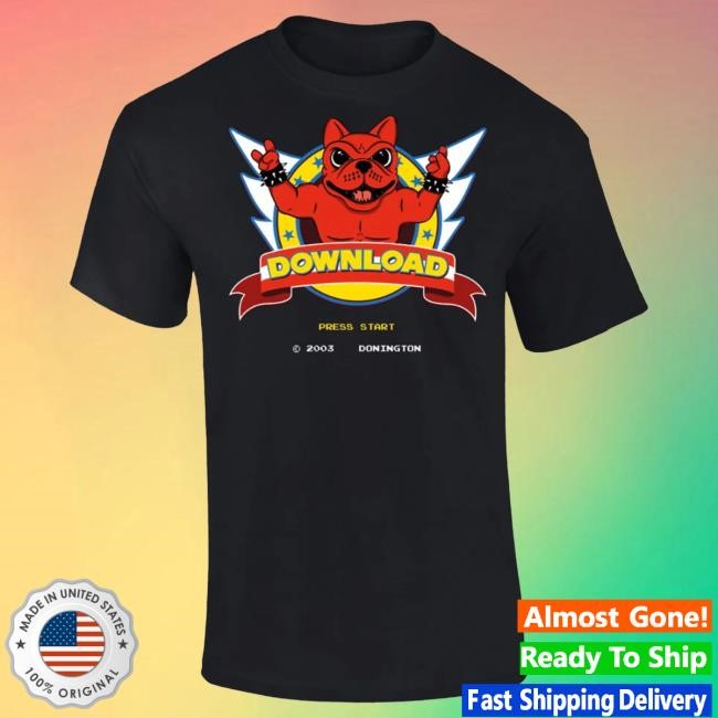 Download Festival Retro Gamer Shirt Download Festival Merch Store Shop Official
