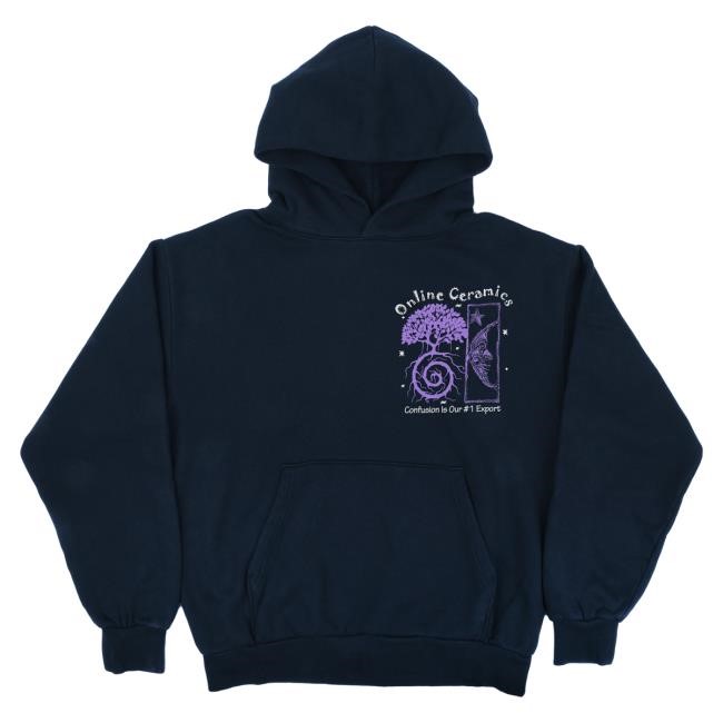 Official Online Ceramics Shop Confusion Is Our #1 Export Popover Hoodie