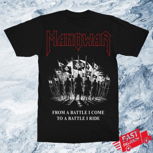 Manowar Tee Warriors Of The World 2025