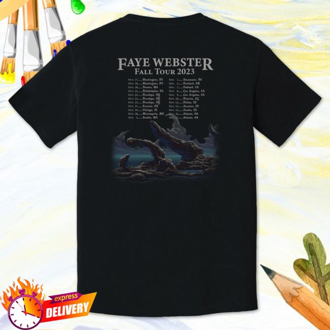 Official Faye Webster Merch Faye Webster Fantasy Tour 2023 Shirt New FayeWebster Official Faye Webster Merch Faye Webster Fantasy Tour 2023 Tee FayeWebster