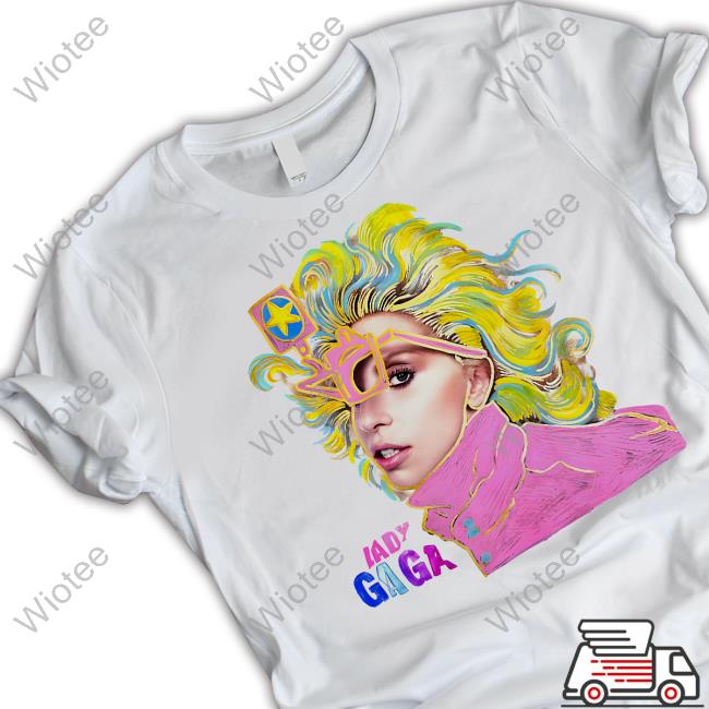 Official Lady Gaga Shop Artpop Illustrated Glasses Long Sleeve Tee Lady Gaga Artpop Illustrated Glasses Long Sleeve Tee