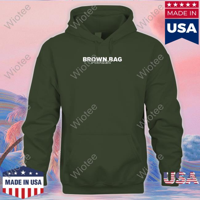 Official Brown Bag Logo Hoodie Brown Bag Logo Long Sleeve Shirt