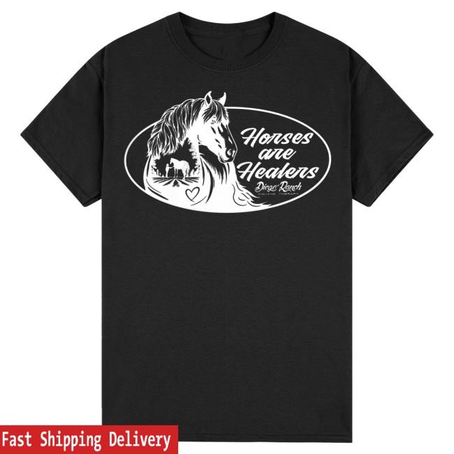 Diego Ranch Official Merch Store | Horses Are Healers Diego Ranch Equine Therapy S/S Tee - Diego Ranch Clothing Apparel