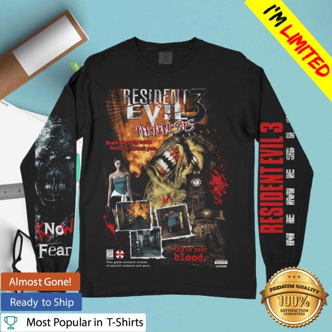 Graveyard Goods Resident Evil 3: Nemesis (Long Sleeve) Shirt