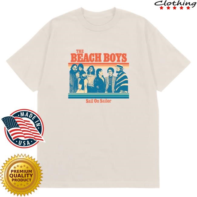 Sail On Sailor New T-Shirt - The Beach Boys Official Store