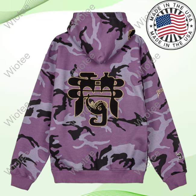 Official Grimey All Over Print Tusker Temple Vintage Sweatshirt Purple Official Grimey All Over Print Tusker Temple Vintage Pullover Hoodie Purple