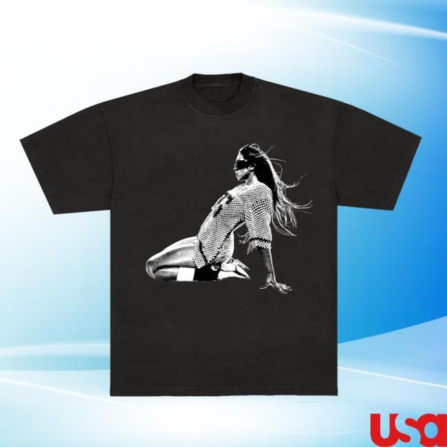 Tate Mcrae - Think Later World Tour Tee Shirt Black - Tate Mcrae Store