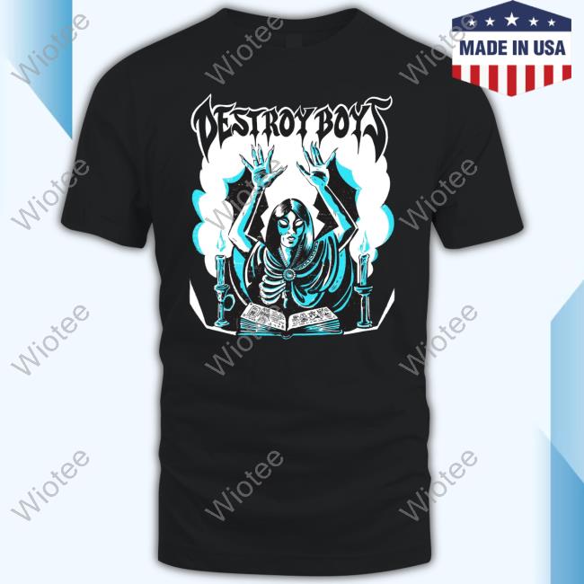 Destroy Boys Witchy Black Tee