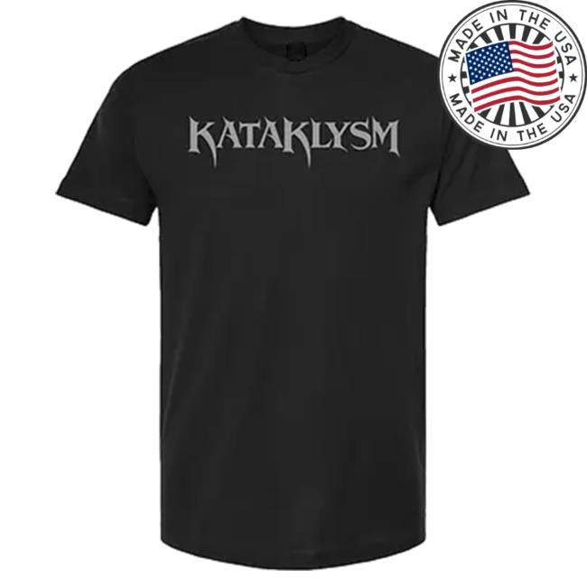 Official Kataklysm Merch Kataklysm Logo Tribal T Shirt