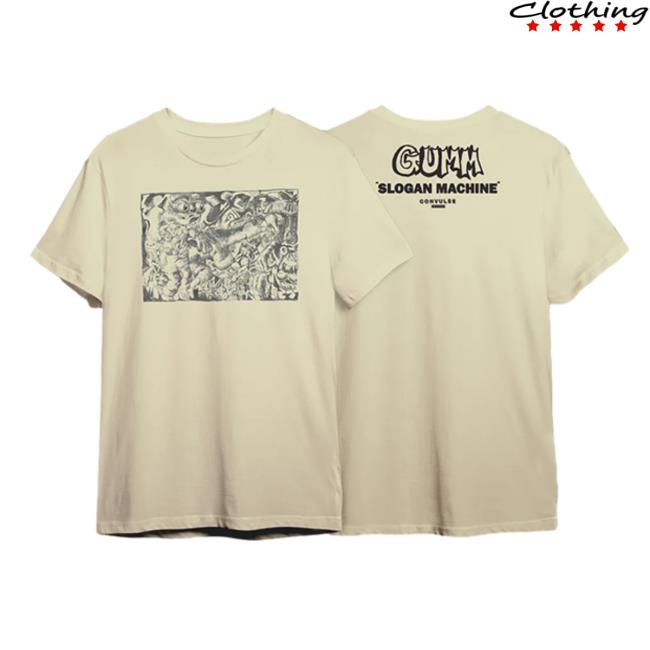 Convulse Records Merch Gumm Slogan Machine T Shirts