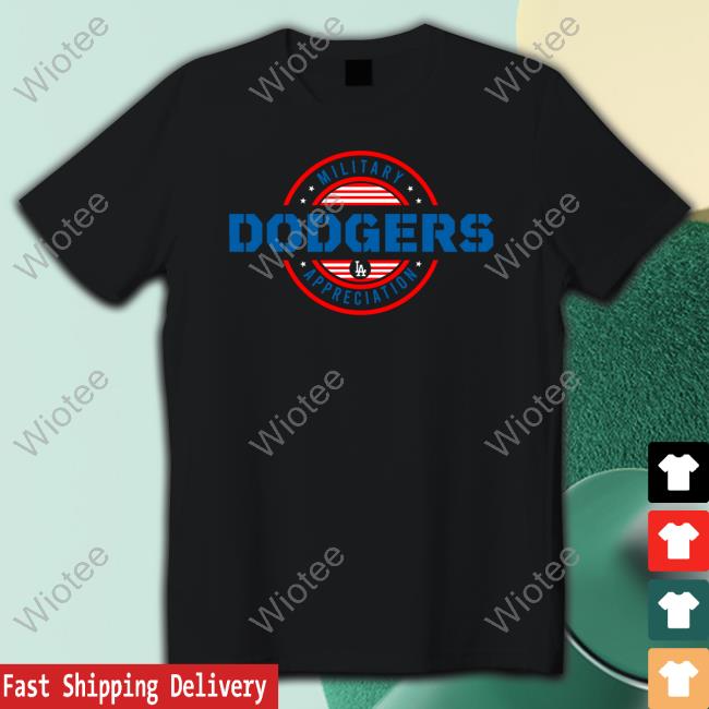 Dodgers Military Appreciation Tee Shirt