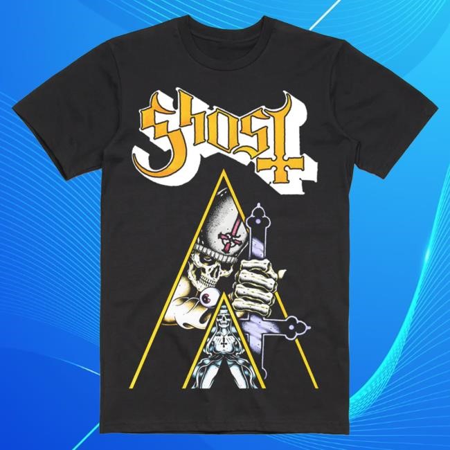 Official Ghost Band Rock Backstreet Merch Store Shop Clockwork Popover Shirt