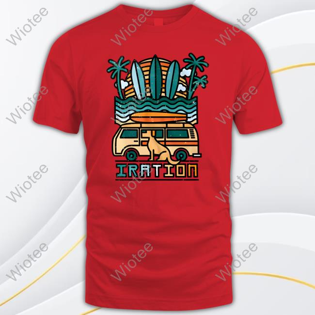 Official Iration Merch Store Tidal Crewneck Sweatshirt Iration Music
