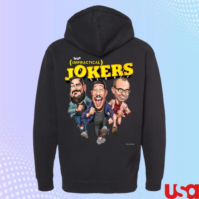 Impractical Jokers Store Shop Black Caricature Logo Zip Up Hoodies ImpracticalJokers Impractical Jokers Store Shop Black Caricature Logo Zip Up Hoodie ImpracticalJokers
