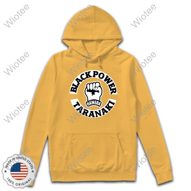 Black Power Hawera Taranaki Tee Shirt Black Power Hawera Taranaki Shirts