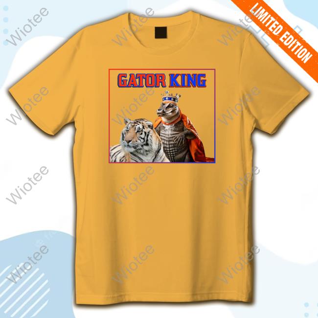 Official Joe Exotic Tiger King Store Gator King Tee Tiger Gator King T-Shirt