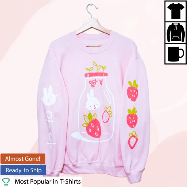 Strawberry Milk Crewneck