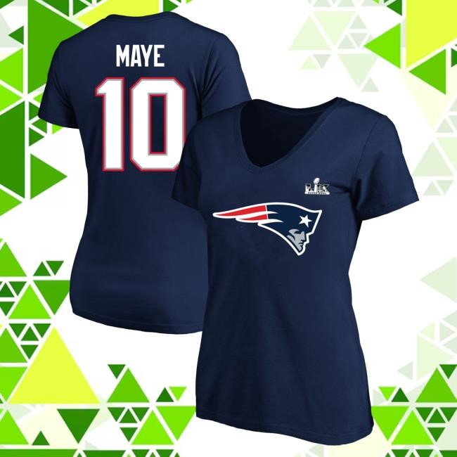 Super Bowl LX Patch New England Patriots NFL Football NFL V-Neck