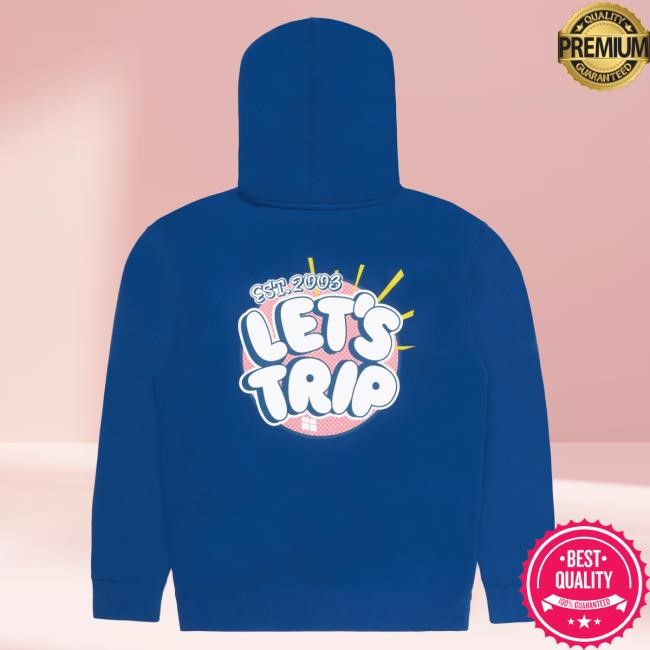 Sturniolo Clothing Shop Let's Trip Bubble Hoody Royal Blue – Sturniolo Clothing Let's Trip Bubble Sweatshirt Hoodie Royal Blue – Sturniolo Clothing