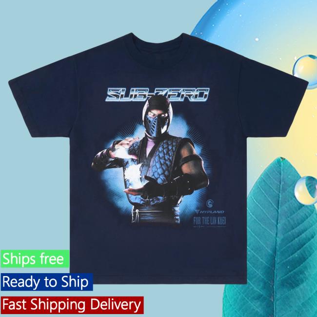 Official Hypland Clothing Merch Store Hypland Mk Sub Zero Shirts (Navy)