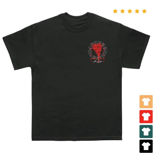 The Used Shop Merch Free Palestine T-Shirt