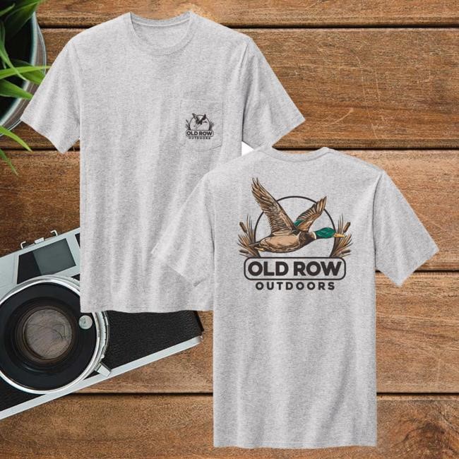Official Old Row Store Shop The Mallard Made In USA Pocket Top Shirt