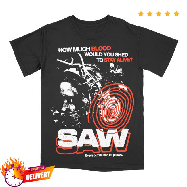 Official Studiohouse Designs Merch Store Saw Classic Shirt New Studiohouse Designs Apparel Clothing Shop StudiohouseDesigns