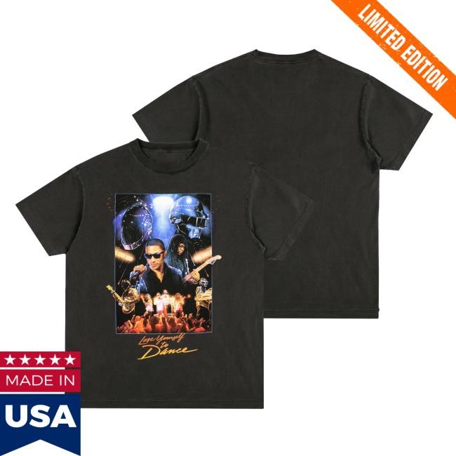 Daft Punk Lose Yourself To Dance Short Sleeve Tee Daft Punk Lose Yourself To Dance Tee Shirt