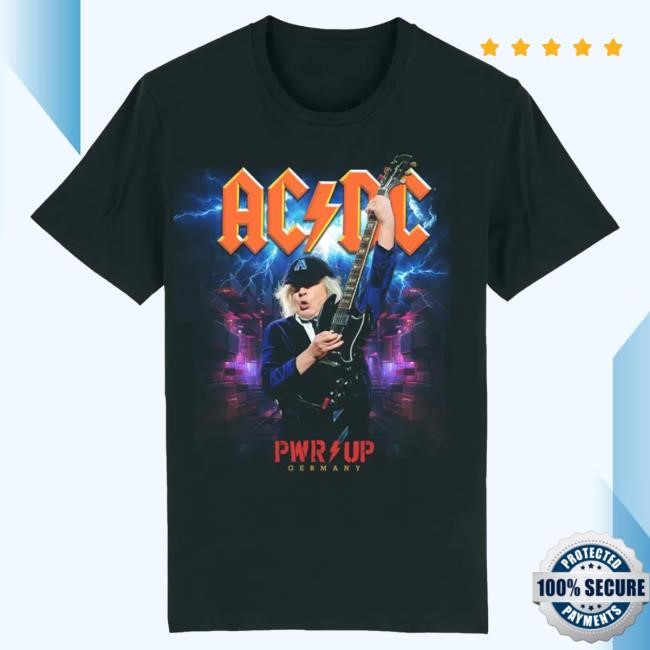 Official Ac Dc Merch Store AC/DC Germany 2024 New Event Tshirt Ac Dc Shop Acdc Clothing