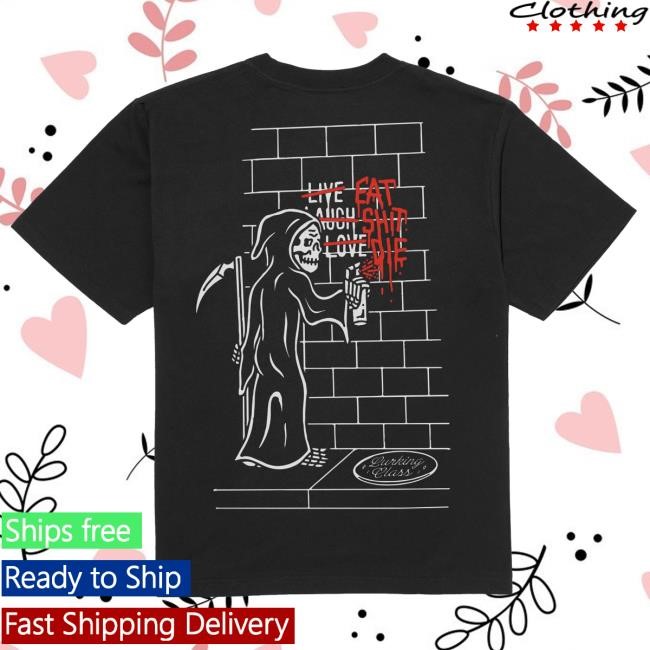 Official Lurking Class Clothing Merch Shop Eat Shit Die Hoody - Black LurkingClass Official Lurking Class Clothing Merch Shop Eat Shit Die Hoody - Black LurkingClass