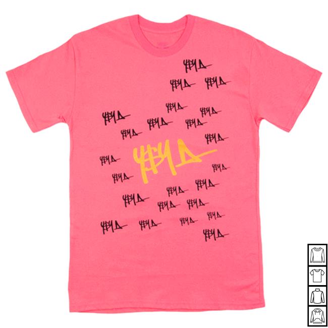 Sponsor Dios Merch Shop Ysy A Autografo Pink T Shirt