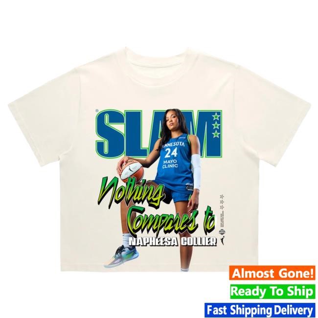 Official Slam Goods SLAM Women's Crop Cover Shirt - Napheesa Collier (SLAM 257)