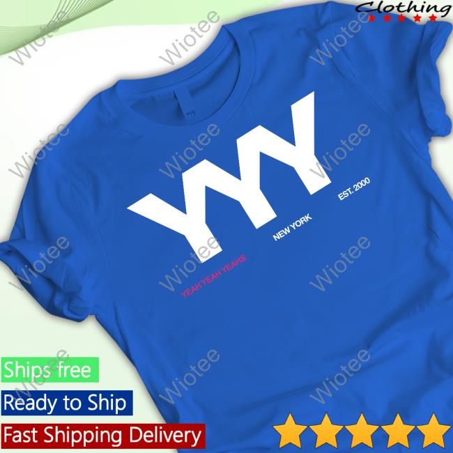 Official Yeah Yeah Yeahs Shop Cool It Down YYY Shirt Official Cool It Down YYY Yeah Yeah Yeahs New York Est 2000 Shirt
