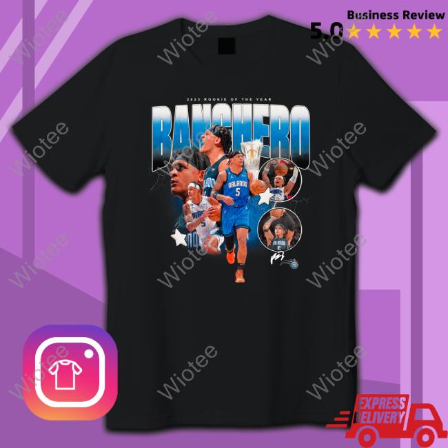 Orlando Magic 2023 Rookie Of The Year Banchero Paolo Banchero Sweatshirt