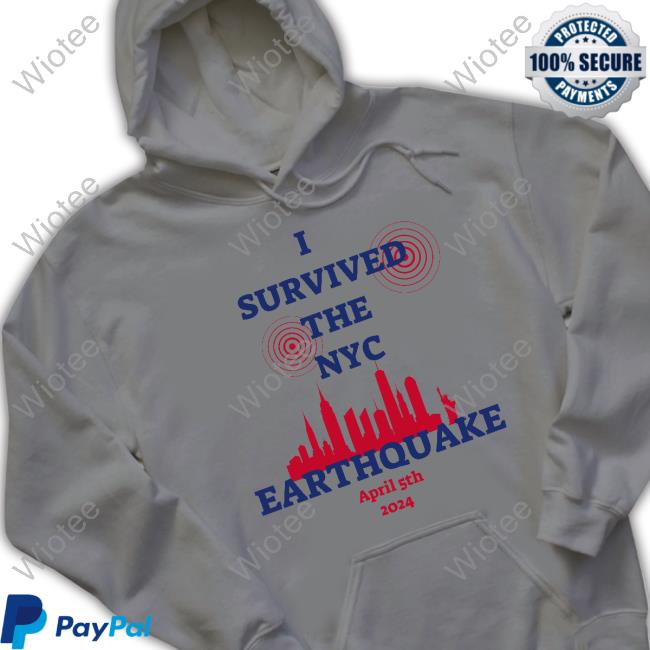 Official I Survived The NYC Earthquake Tshirt I Survived The NYC Earthquake Tshirt