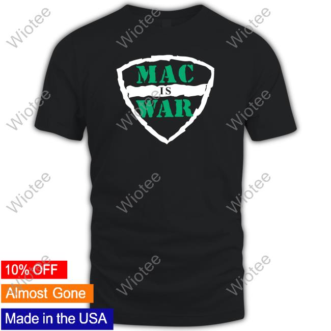 Barstool Sports Mac Is War Long Sleeve Tee