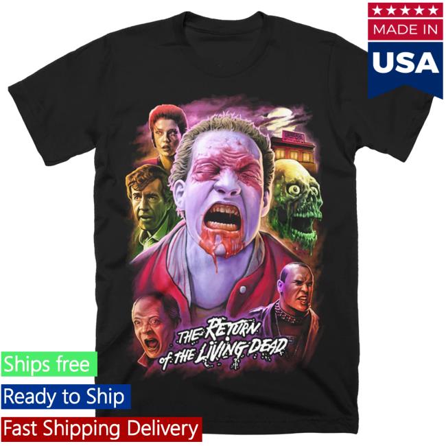 Terror Threads Return Of The Living Dead I Can Smell Your Brains Tee Shirt Terror Threads Merch Shop Clothing