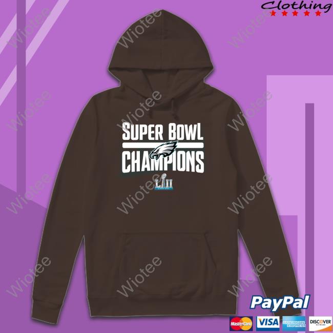 Super Bowl Champions Long Sleeve Tee Philadelphia Eagles Super Bowl Champions Tee
