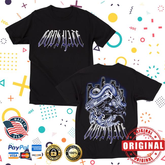 God's Hate Blue Dragon Tee God's Hate Blue Dragon New Tee Closed Casket Activities