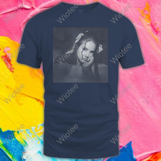 Lana Del Rey Merch Under Ocean Blvd In Natural Shirt