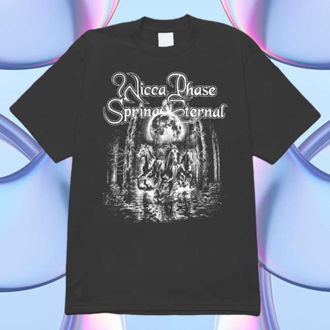 Official Run For Cover Records Store Wicca Phase Springs Eternal Horses Shirt