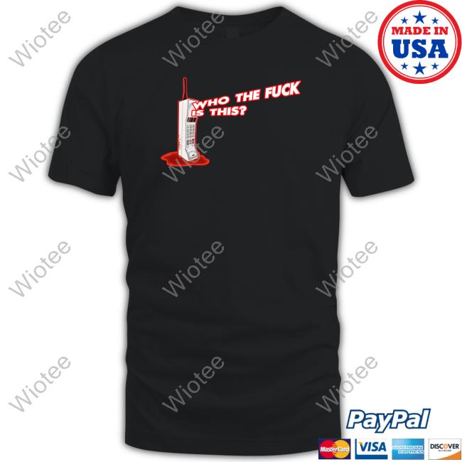 Thehollowsquad Scream Who The Fuck Is This Tee Shirt